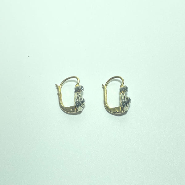 Boucles d’Oreilles Dormeuses Or 18 carats 1,29 g