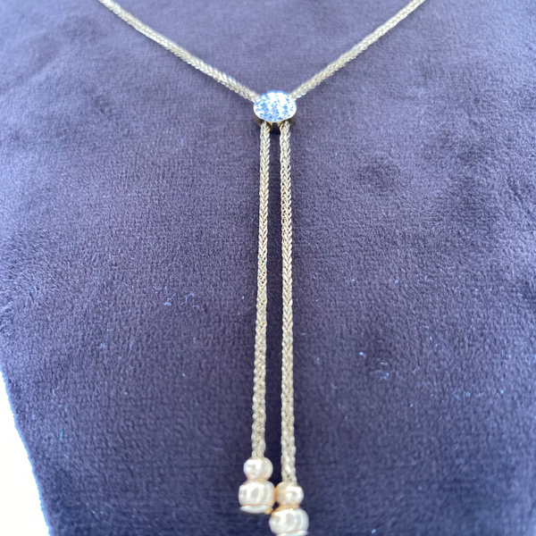 Collier or jaune 4,43 g