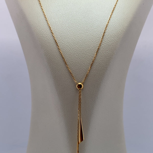 Collier avec pendentif or jaune 1,47 g