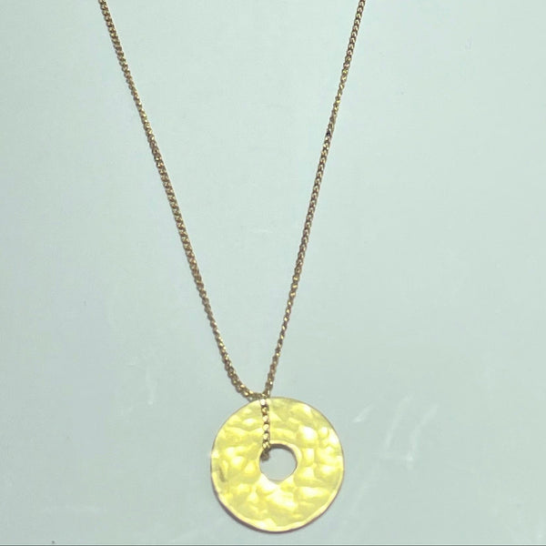 Collier et pendentif Dinh van jeton or jaune 3,25 g