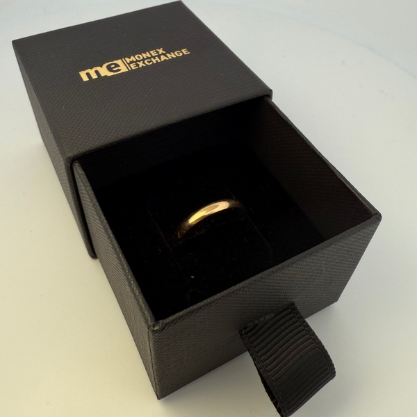 Bague alliance simple or jaune 1,33 g