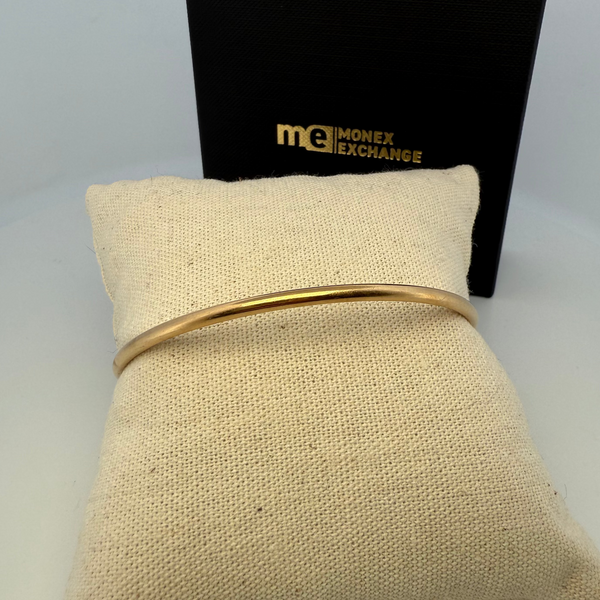 Bracelet jonc or jaune 14,53 g