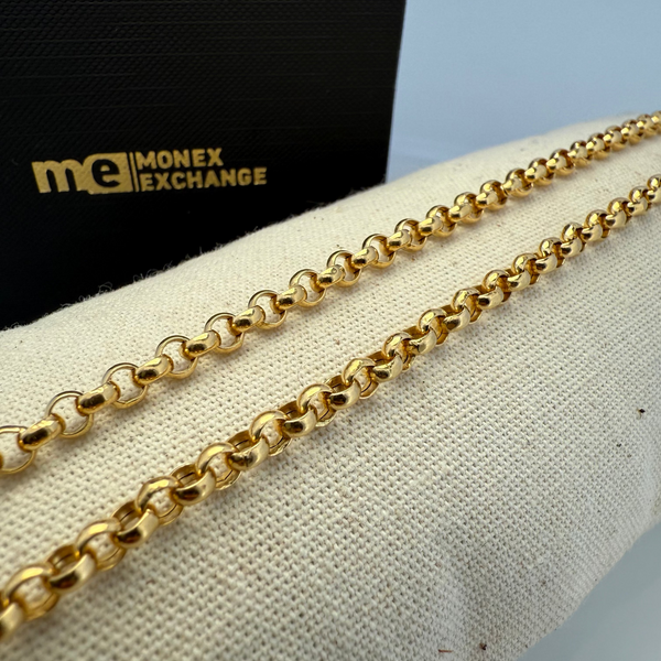 Collier en chaine or jaune 9,1 g