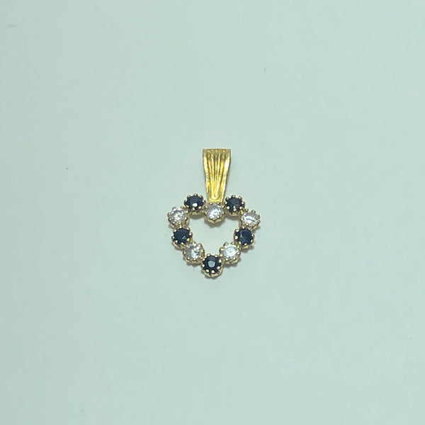Pendentif cœur or jaune 0,28 g