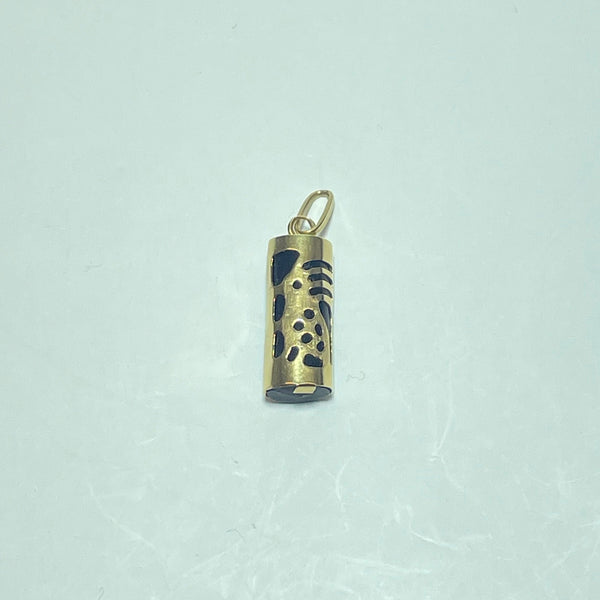 Pendentif Tiki Polynésien or jaune 1,1 g