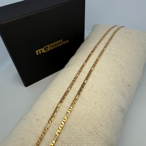 Collier en chaîne fine or jaune 5,21 g