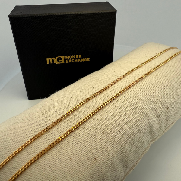 Collier chaîne fine or jaune 9,2 g