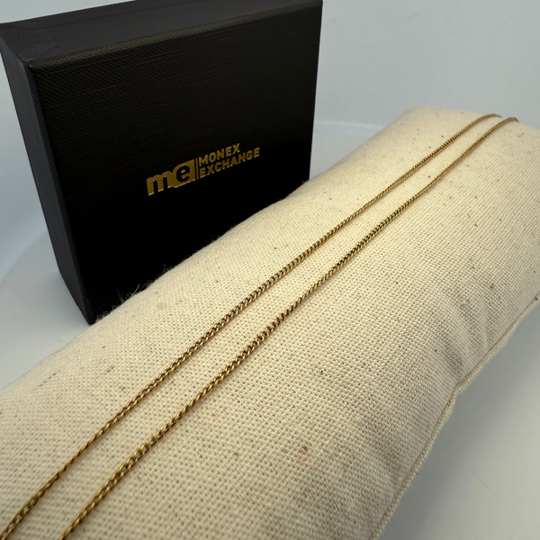 Collier en chaîne fine or jaune 4,05 g