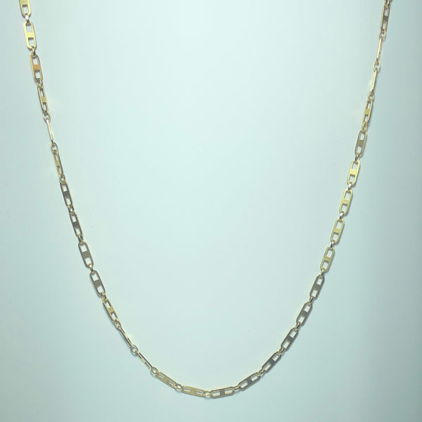Collier ajouré or jaune 18K 9,1 g