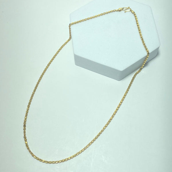 Chaîne or jaune 14K 4,36 g