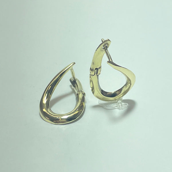 Boucles d'oreilles or jaune 14K 3,88 g