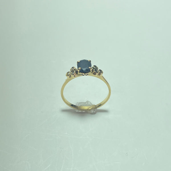 Bague Saphir Or 18 carats 2.05 g