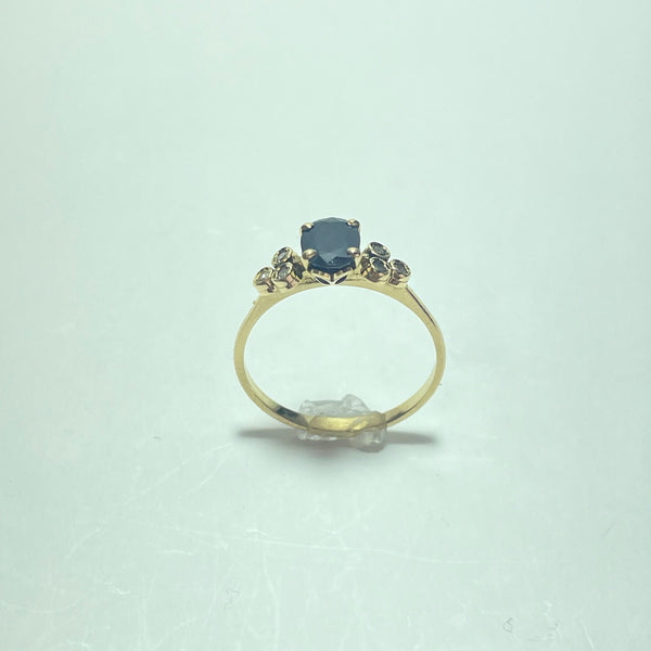 Bague Saphir Or 18 carats 2.05 g
