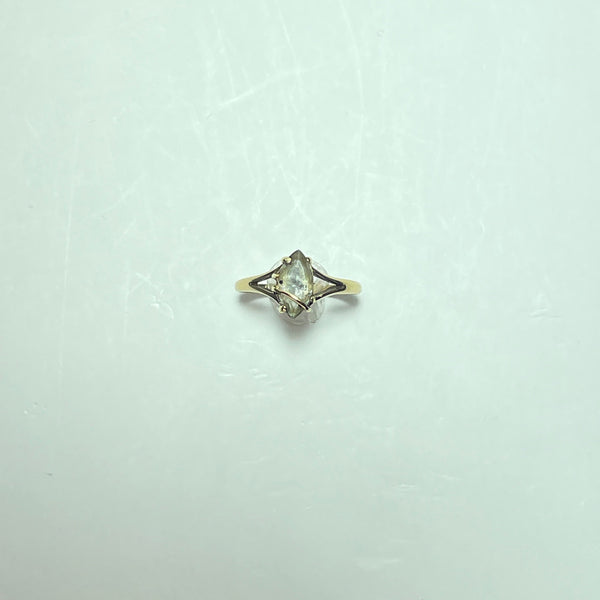 Bague mariage solitaire 2.38 g