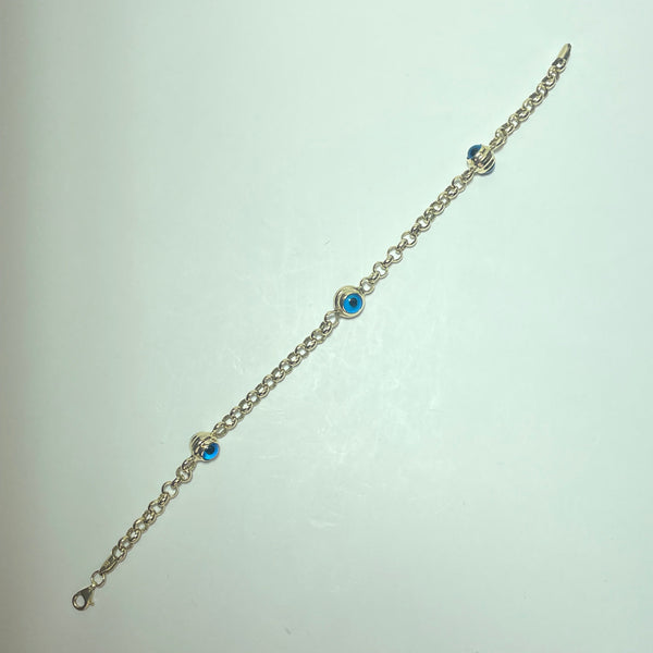 Bracelet oeil bleu protection 6,73 g