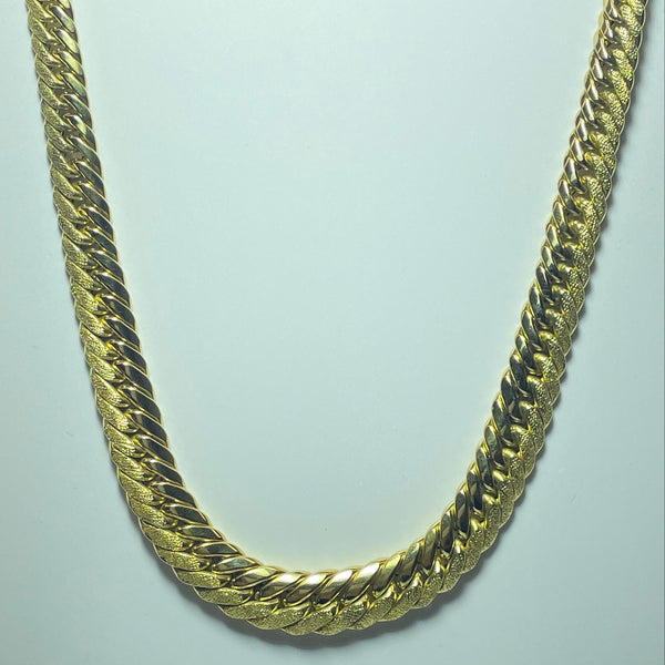 Collier maille anglaise Or 18 carats 47.19 g