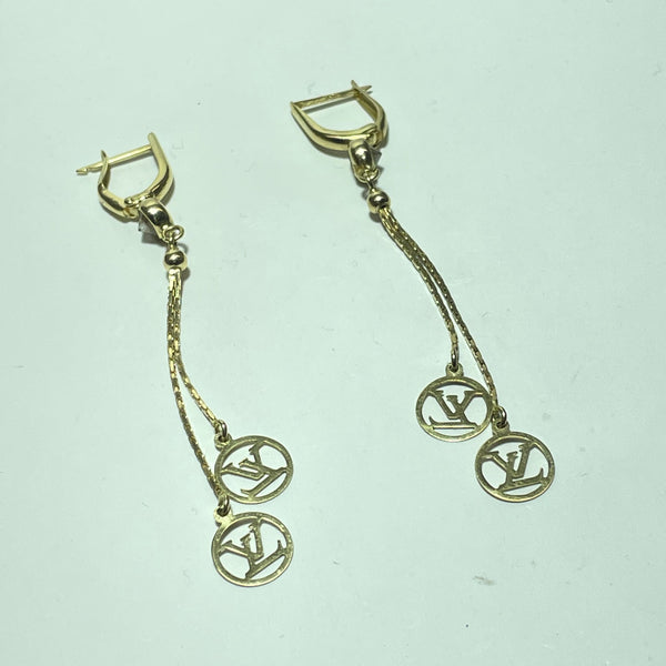 Boucles d'oreilles Or 14 carats 3.24 g