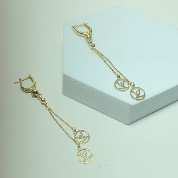 Boucles d'oreilles Or 14 carats 3.24 g