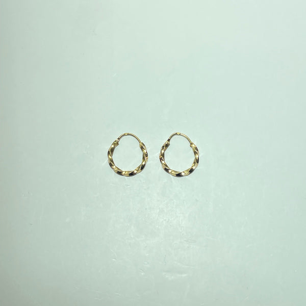 Boucles d'oreilles Or 18 carats 0.83 g