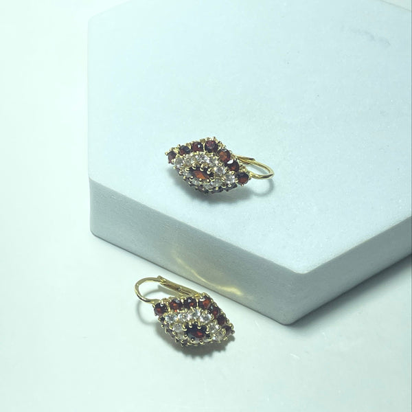 Boucles d'oreilles Or 18 carats 5.39 g