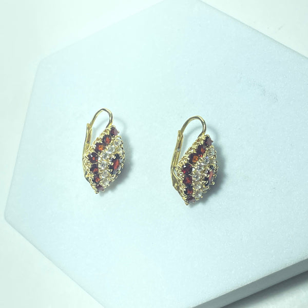 Boucles d'oreilles Or 18 carats 5.39 g