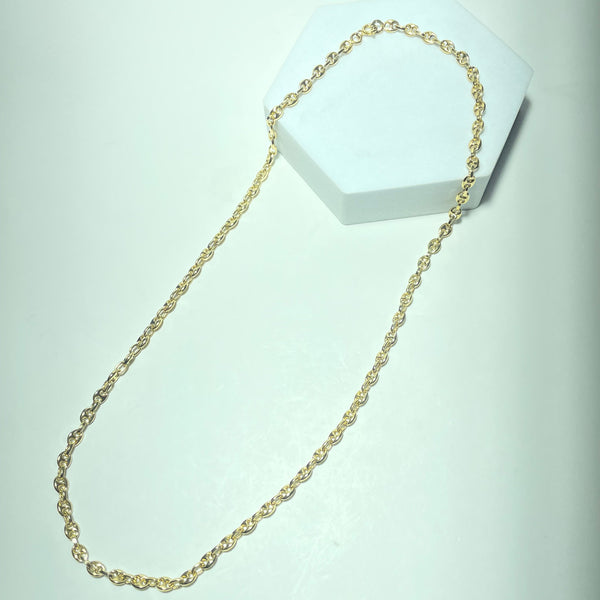 Collier graine de café Or 18 carats 14.22 g