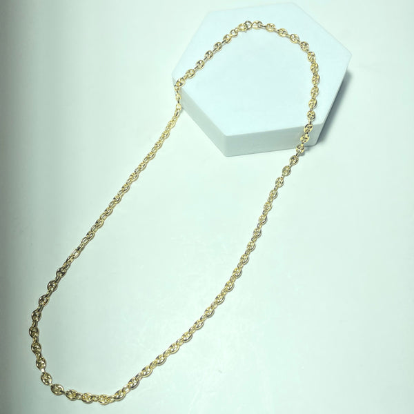 Collier graine de café Or 18 carats 14.22 g