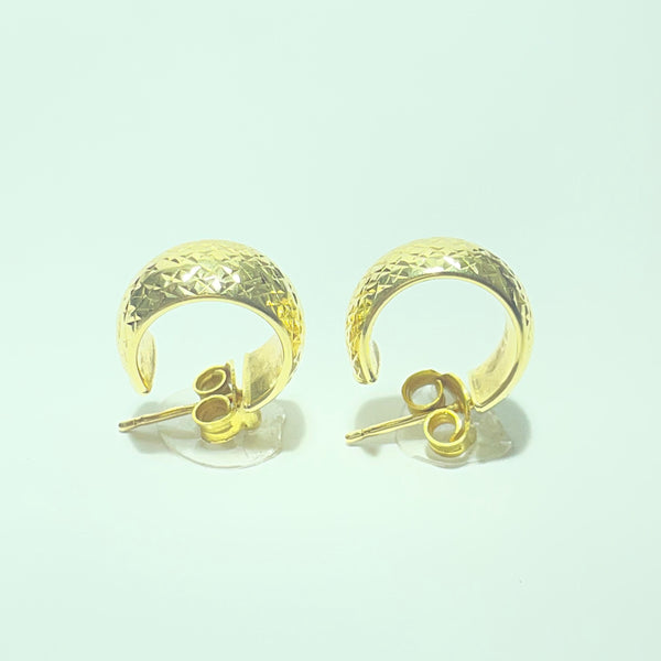 Boucle d'oreilles Or 18 carats 1,9 g