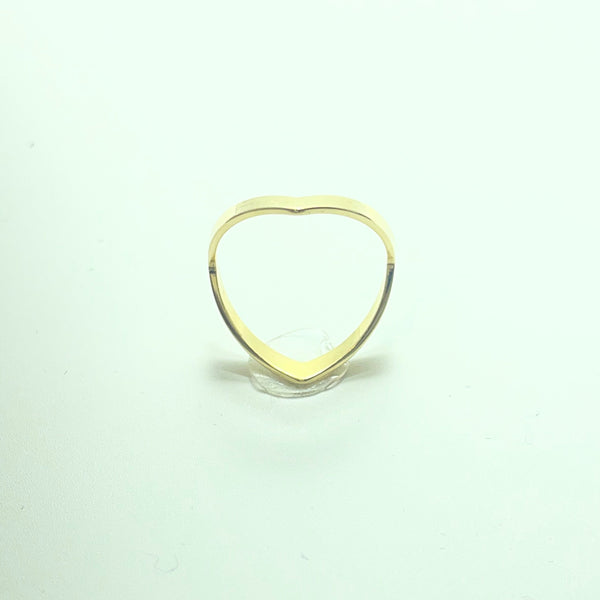 Bague "Géométrie Moderne" en Or Jaune 18K 2.22 gr