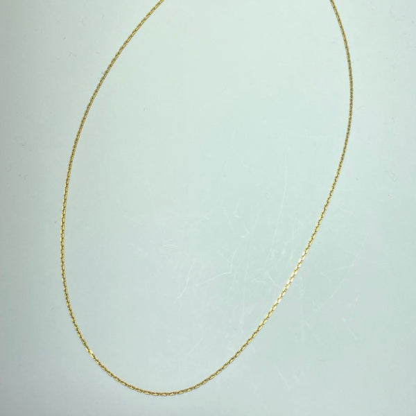 Chaîne martelée or jaune 4,05 g
