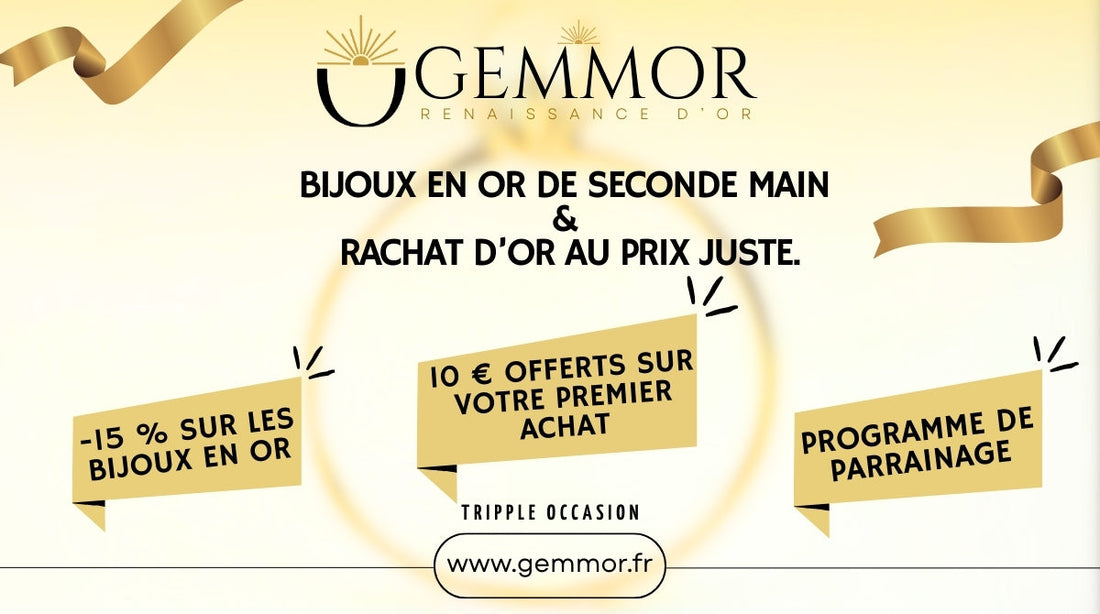 GEMMOR – Bijoux d’occasion en or & rachat d’or en ligne