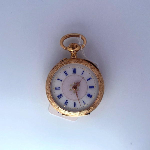 Pendentif montre de col or jaune 18,25 g