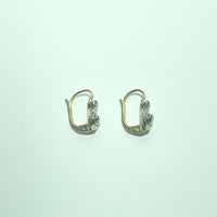 Boucles d’Oreilles Dormeuses Or 18 carats 1,29 g