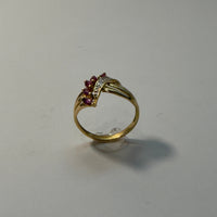 Bague Volute en Or Jaune 18K