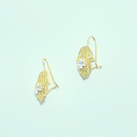 Boucles d'oreilles or 18 carats 1,07 gr