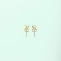 Boucles d'oreilles or 18 carats 0,69 g