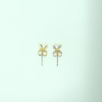 Boucles d'oreilles or 18 carats 0,69 g
