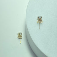 Boucles d'oreilles or 18 carats 0,69 g
