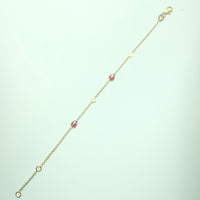 Bracelet coccinelle Or 18 carats 2,03 g