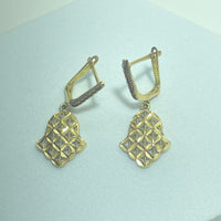 Boucles d’Oreilles 3,4 g "Main de Fatma" en Or 18 carats