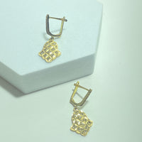 Boucles d’Oreilles 3,4 g "Main de Fatma" en Or 18 carats
