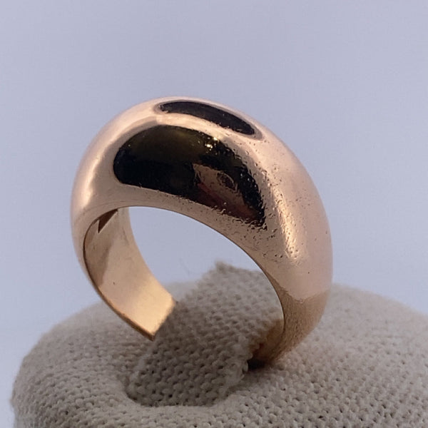 Bague jonc or jaune 11,13 g