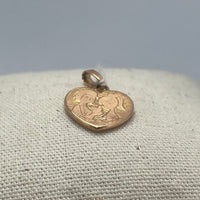 Pendentif cœur or jaune 1,36 g