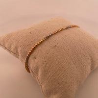 Gourmette aux boules or jaune 3,02 g