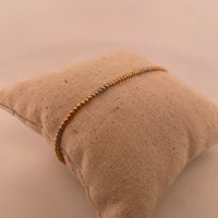 Gourmette aux boules or jaune 3,02 g