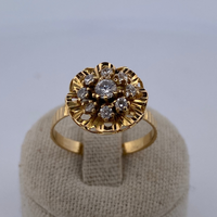 Bague choux or jaune 3,13 g