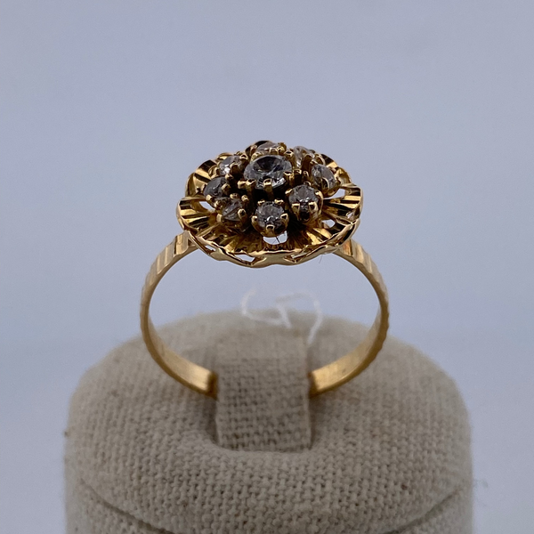 Bague choux or jaune 3,13 g