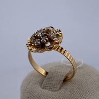 Bague choux or jaune 3,13 g