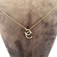 Collier avec pendentif or jaune 3,23 g