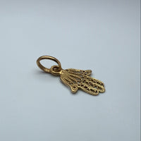 Pendentif main de Fatma or jaune 0,59 g
